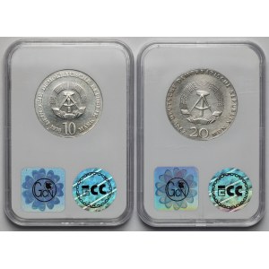 Niemcy, 10 i 20 marek 1976 i 1976 (2szt)
