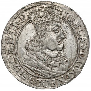 Jan II Kazimierz, Ort Gdańsk 1655 GR - RZADKI