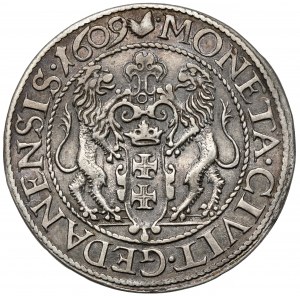 Zygmunt III Waza, Ort Gdańsk 1609 - B.RZADKI