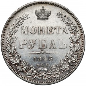 Rosja, Mikołaj I, Rubel 1845