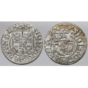 Zygmunt III Waza, Półtoraki Bydgoszcz 1620 i 1621 - zestaw (2szt)