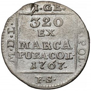 Poniatowski, Grosz srebrny 1767 FS