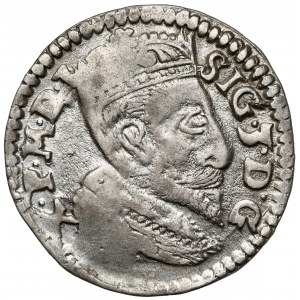 Zygmunt III Waza, Trojak Lublin 1600 - kołnierz