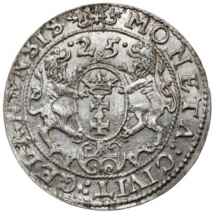 Zygmunt III Waza, Ort Gdańsk 1625 - PR - menniczy