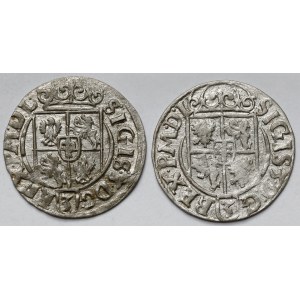 Zygmunt III Waza, Półtoraki Bydgoszcz 1626 i 1627 - zestaw (2szt)