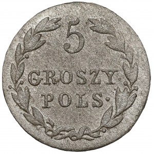 5 groszy polskich 1818 IB
