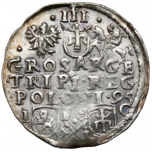 Zygmunt III Waza, Trojak Bydgoszcz 1595 - ARGE - rzadki