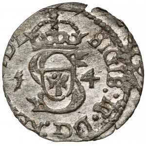 Zygmunt III Waza, Szeląg Wilno 1614 - SIGIS
