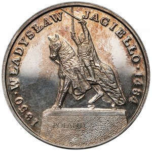 Medal Władysław II Jagiełło - Per Asper Ad Astra 1990