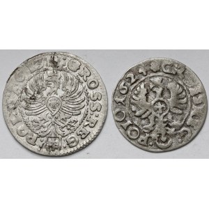 Zygmunt III Waza, Grosze 1612 i 1624 - zestaw (2szt)