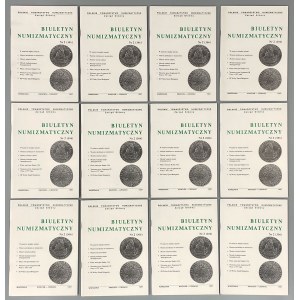 Biuletyn numizmatyczny 1997 Nr 2 - PAKIET (12szt)