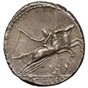 Roman Republic, C. Marcius Censorinus (88 BC), Denarius