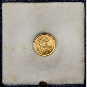 10 złotych 1925 Chrobry w pudełku POLISH GOLD COINS z epoki