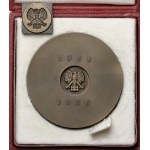 Medal 200 lat Mennicy Warszawskiej 1966 - wersja Z DRUTEM