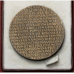 Medal 200 lat Mennicy Warszawskiej 1966 - wersja Z DRUTEM