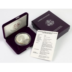 USA, Dolar 1990-S - Walking Liberty