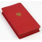 PRL, Order Odrodzenia Polski kl.IV + legitymacja