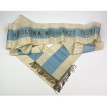 II RP, Odznaka Koło Seniorów Warszawa + Wstęga Królowej Wioślarzy 1939