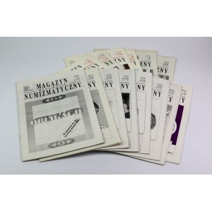 Magazyn Numizmatyczny 1992-1994, w tym część ksero (14szt)