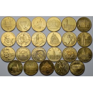 2 złote Nordic Gold - zestaw (19szt)