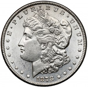 USA, Dolar 1878-S, San Francisco - Morgan Dollar