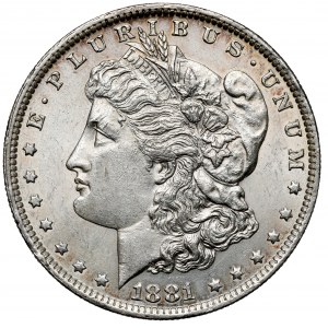 USA, Dolar 1881-O, New Orleans - Morgan Dollar