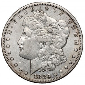 USA, Dolar 1883-CC, Carson City - Morgan Dollar