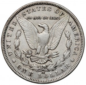 USA, Dollar 1883-CC, Carson City - Morgan Dollar - vzácny