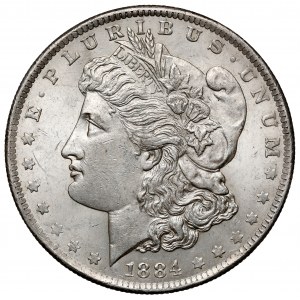 USA, Dolar 1884-O, New Orleans - Morgan Dollar