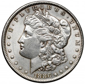 USA, Dollar 1886, Philadelphia - Morgan Dollar