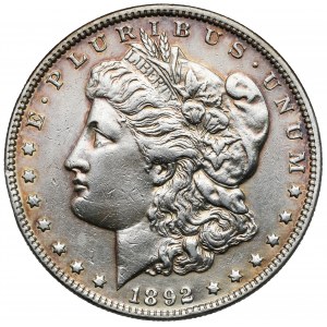 USA, Dolar 1892, Philadelphia - Morgan Dollar