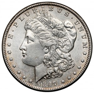 USA, Dolar 1897-S, San Francisco - Morgan Dollar