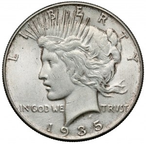 USA, Dollar 1935, Philadelphia - Friedensdollar