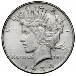 USA, Dolar 1934, Philadelphia - Peace Dollar