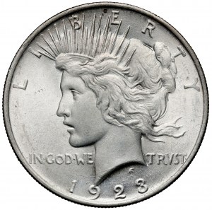 USA, Dollar 1923, Philadelphia - Peace Dollar