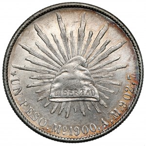 Meksyk, Peso 1900 Mo, Meksyk
