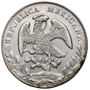 Meksyk, 8 reali 1874 Mo, Meksyk