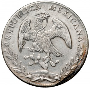 Mexiko, 8 Reals 1885 G, Guanajuato (?)