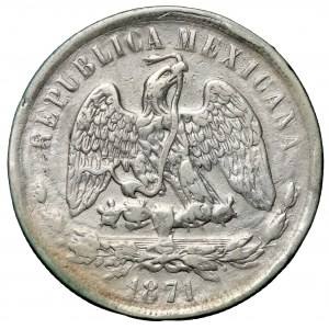 Meksyk, Peso 1871 Mo, Meksyk
