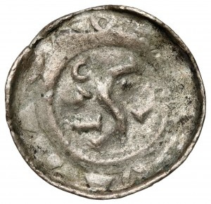 CNP IV cross denarius - letter S to the right - rarer