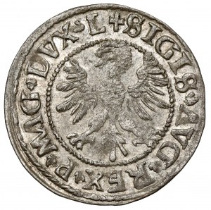 Sigismund II Augustus, Half-penny Vilnius 1546 - oval