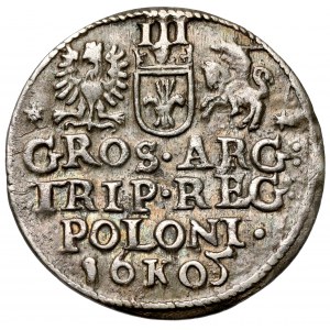 Zygmunt III Waza, Trojak Kraków 1605