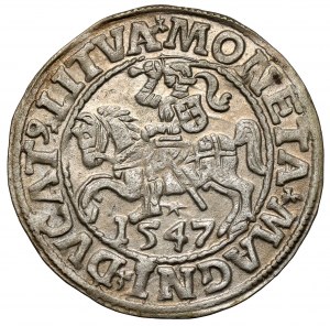 Sigismond II Auguste, demi-penny Vilnius 1547
