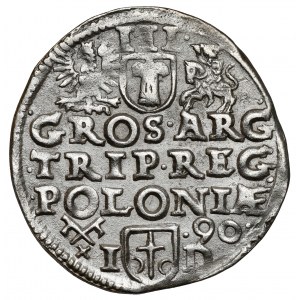 Zygmunt III Waza, Trojak Poznań 1590 ID