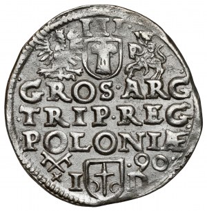 Sigismond III Vasa, Trojak Poznań 1590 ID