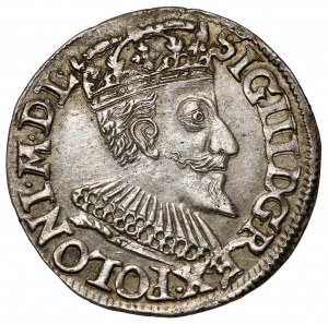 Zygmunt III Waza, Trojak Olkusz 1594 - bardzo ładny
