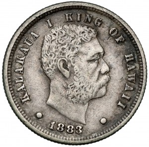 Havaj, Kalakaua I, desaťcentový mince 1883