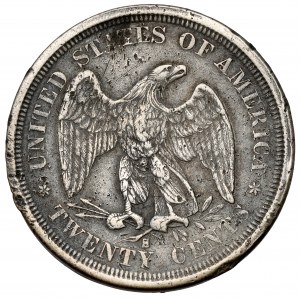 USA, 25 centów 1875-S, San Francisco