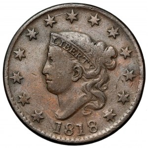 USA, Cent 1818, Philadelphia