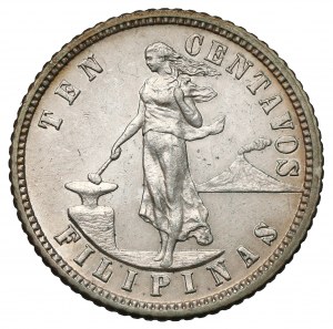Filippine, 10 centesimi 1903